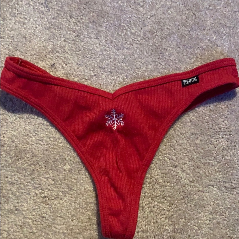 Winter special thong from pink